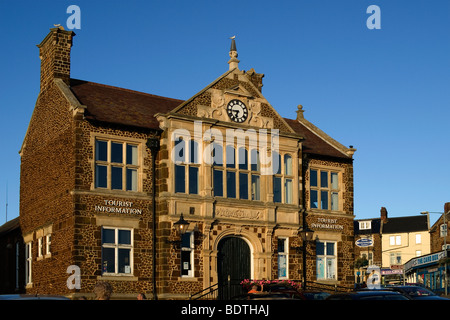 Belle ancienne Mairie à Norfolk Hunstanton maintenant un bureau d'Information Touristique Banque D'Images