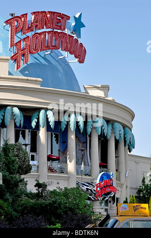 Le restaurant Planet Hollywood - Niagara Falls, Ontario, Canada Banque D'Images