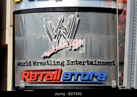 World Wrestling Entertainement (WWE) - attractions de Clifton Hill, Niagara, Canada Banque D'Images