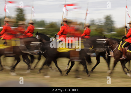 Carrousel de la Gendarmerie royale du Canada-Victoria, Colombie-Britannique, Canada. Banque D'Images