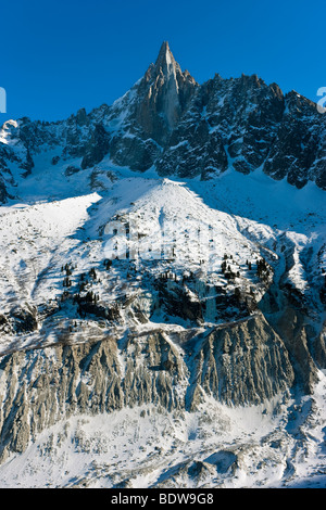 Chamonix-Mont-Blanc, Alpes, Haute Savoie, Chamonix, France Banque D'Images