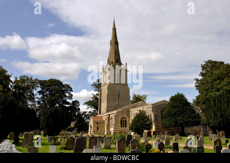 Église Saint Pierre, Sharnbrook, Bedfordshire, England, United Kingdom Banque D'Images