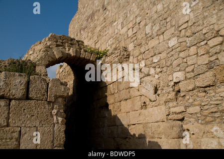 Arch à Césarée, en Israël Banque D'Images