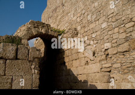 Arch à Césarée, en Israël Banque D'Images