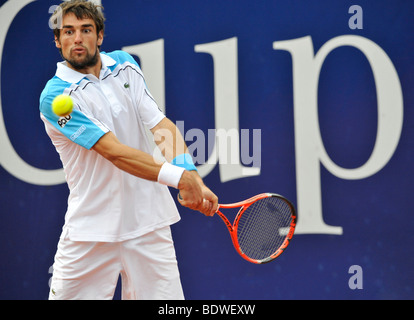 Viktor TROICKI, France, vainqueur de la Coupe 2009 Mercedes, Stuttgart, Bade-Wurtemberg, Allemagne, Europe Banque D'Images