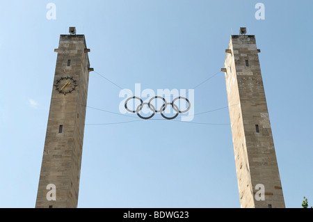 Stade olympique, 12 es Championnats du monde d'athlétisme de 2009, la capitale fédérale, Berlin, Germany, Europe Banque D'Images