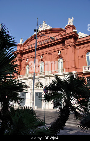 Teatro Petruzzelli, Corso Cavour, Bari, Bari Province, Région des Pouilles, Italie Banque D'Images