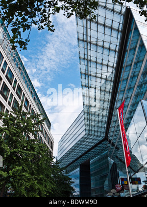 Kranzler Eck bureaux et centre commercial, Kurfürstendamm, Berlin, Allemagne Banque D'Images