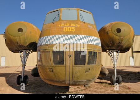 Le Sikorsky H 37 B Mojave, le plus grand hélicoptère de transport dans l'US Army, 1953-1965, Pima Air and Space Museum, Pima Air et S Banque D'Images
