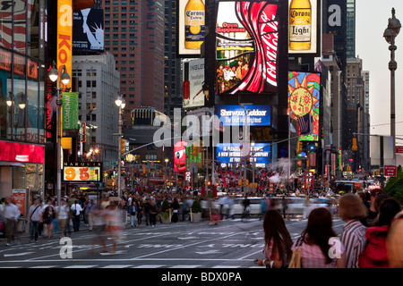 Times Square - New York City Banque D'Images