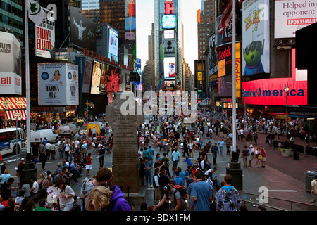 Times Square - New York City Banque D'Images