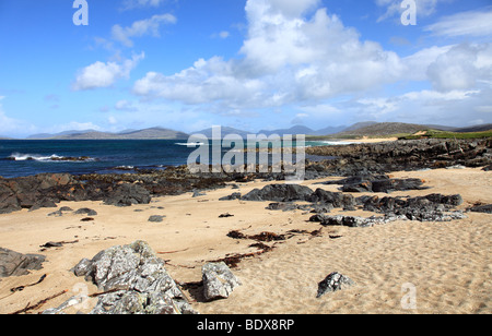 Son de Taransay de près de Borve, Isle of Harris, Scotland Banque D'Images
