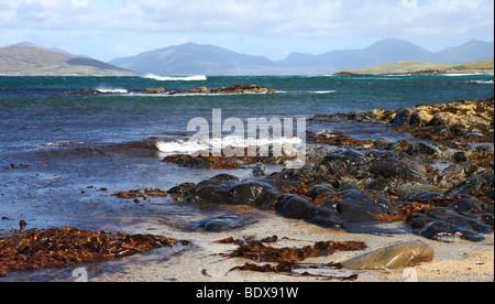 Son de Taransay de près de Borve, Isle of Harris, Scotland Banque D'Images