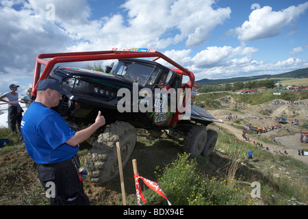 Truck Trial Championnat Européen, Truck-Grand-Prix 2009 de l'ADAC, Nuerburgring, Rhénanie-Palatinat, Allemagne, Europe Banque D'Images