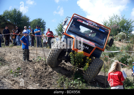 Truck Trial Championnat Européen, Truck-Grand-Prix 2009 de l'ADAC, Nuerburgring, Rhénanie-Palatinat, Allemagne, Europe Banque D'Images