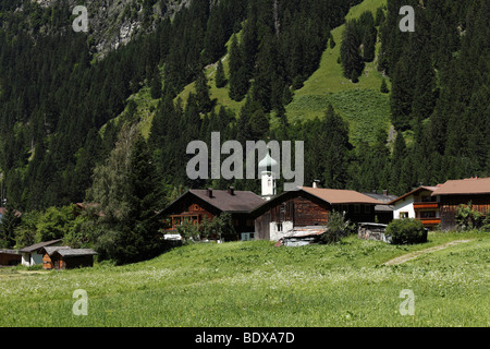 Partenen, Montafon, Vorarlberg, Autriche, Europe Banque D'Images