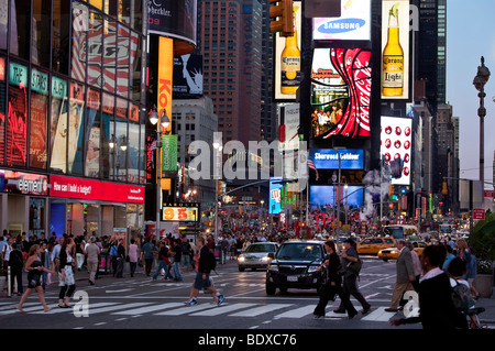 Times Square - New York City Banque D'Images