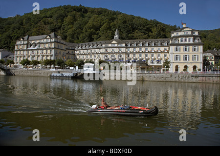 La station thermale de Bad Ems trimestre sur la Lahn, Bad Ems, Rhénanie-Palatinat, Allemagne, Europe Banque D'Images