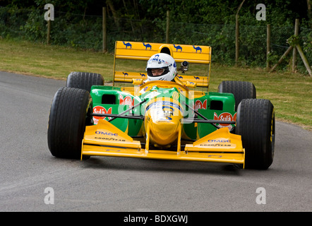 1993 Benetton-Ford B193 F1 voiture au Goodwood Festival of Speed, Sussex, UK. Banque D'Images