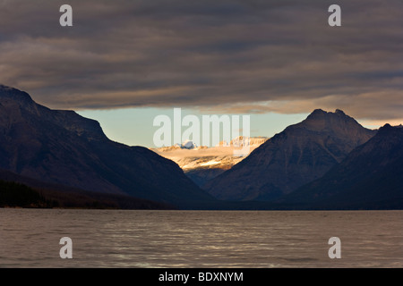 Lake McDonald, le parc national des Glaciers Banque D'Images