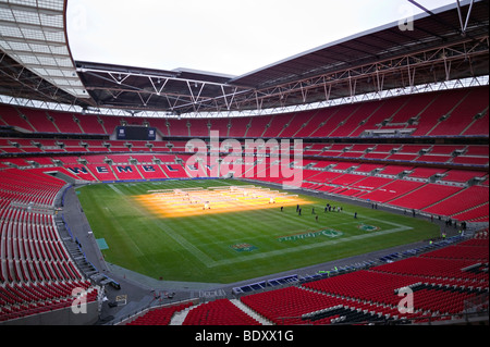 Le nouveau stade de Wembley Banque D'Images