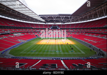 Le nouveau stade de Wembley Banque D'Images