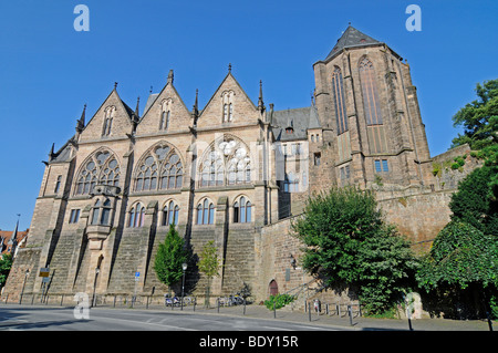 Philipps Université, vieille université, Marburg, Hesse, Germany, Europe Banque D'Images