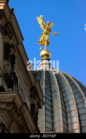 L'Académie des arts de Dresde, capitale de l'Est de l'état allemand de Saxe Banque D'Images