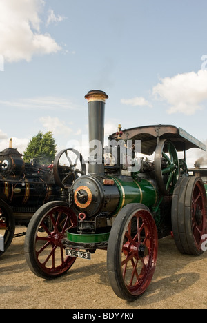 Un moteur de traction à un pays dans l'Essex. Banque D'Images