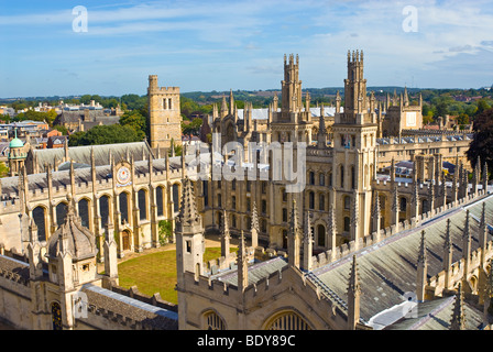 All Souls College, Université d'Oxford, Angleterre Banque D'Images