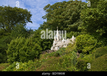 dh petite chapelle Saint ANDREW GUERNESEY petite église saint les Vauxbelets Guernesey Banque D'Images