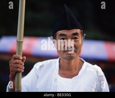 Ukai - pêche avec les cormorans de Arashiyama, Kyoto, Japon Banque D'Images