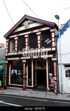 Une librairie à hay-on-wye.'richard booth' Banque D'Images