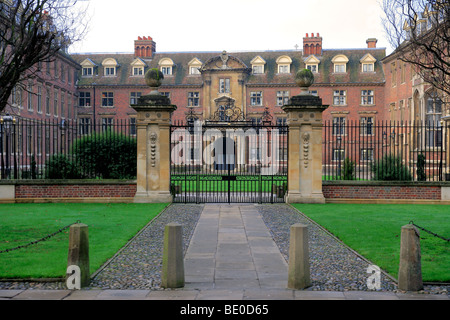 St Catharines College de l'Université de Cambridge Cambridgeshire Angleterre Grande-bretagne Ville Banque D'Images