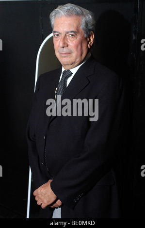 Mario Vargas Llosa, écrivain péruvien et auteur Banque D'Images