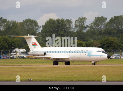 Royal Air Force d'Oman No 553 British Aircraft Corporation BAC 1-11 à RIAT Fairford Banque D'Images