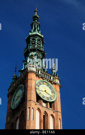 Tour de ville, Gdansk, Pologne Banque D'Images