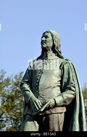 John Bunyan statue, Bedford, Bedfordshire, England, UK Banque D'Images