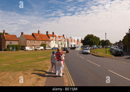 Le Populaire village de North Norfolk Burnham Market à Norfolk Uk Banque D'Images