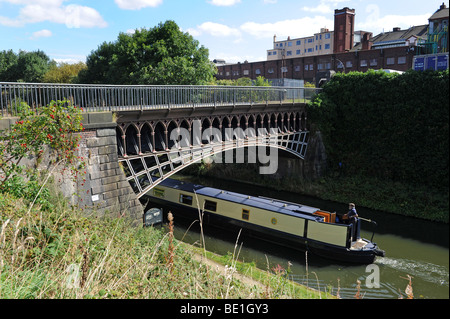 Le bras du moteur à l'aqueduc de Smethwick Banque D'Images