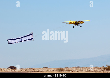 Israël, Massada, la bande d'air contrôlée par la radio internationale de la concurrence d'aéromodèles 27 Juin 2009 Banque D'Images