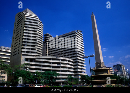 Obélisque, Plaza Altamira, ville de Caracas, Caracas, Venezuela, Capital District Banque D'Images