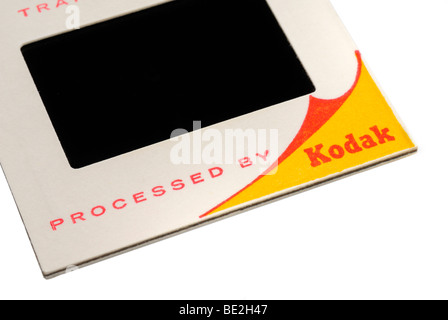 Kodachrome Kodak la transparence dans un montage en carton Banque D'Images