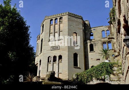 Ruines de Guy's House Cliffe, Warwick, Warwickshire, England, UK Banque D'Images