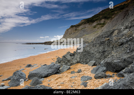 Seatown sur la côte jurassique du Dorset, Angleterre, RU Banque D'Images