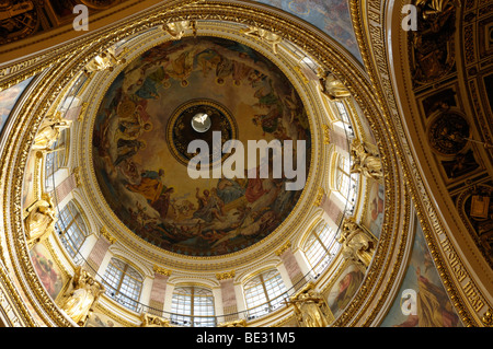Coupole de la cathédrale Saint-Isaac, Saint Petersburg, Russie, Europe Banque D'Images