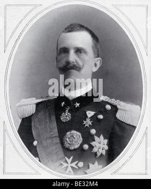 Victor Emmanuel III, de 1869 à 1947. Roi de France de 1900 à 1946, Empereur d'Ethiopie 1936 à 1943 et Roi d'Albanie de 1939 à 1943 Banque D'Images