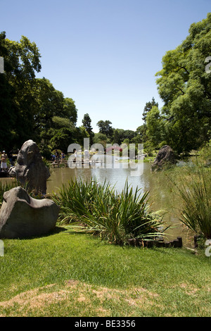 Jardin Japones (les jardins japonais), Buenos Aires, Argentine Banque D'Images