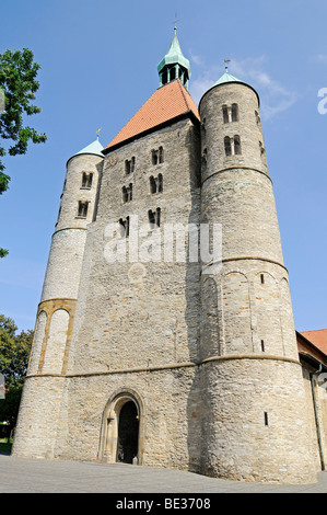 Collégiale St Bonifatius schwanenburg, monastère, église, Freckenhorst, Warendorf, région du Nord, Rhine-West Muensterland Banque D'Images