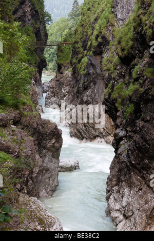 Lammeroefen Lammerklamm, gorge, river Slammer, Scheffau, montagnes Tennengebirge, Land de Salzbourg, Salzbourg, Autriche, Europe Banque D'Images